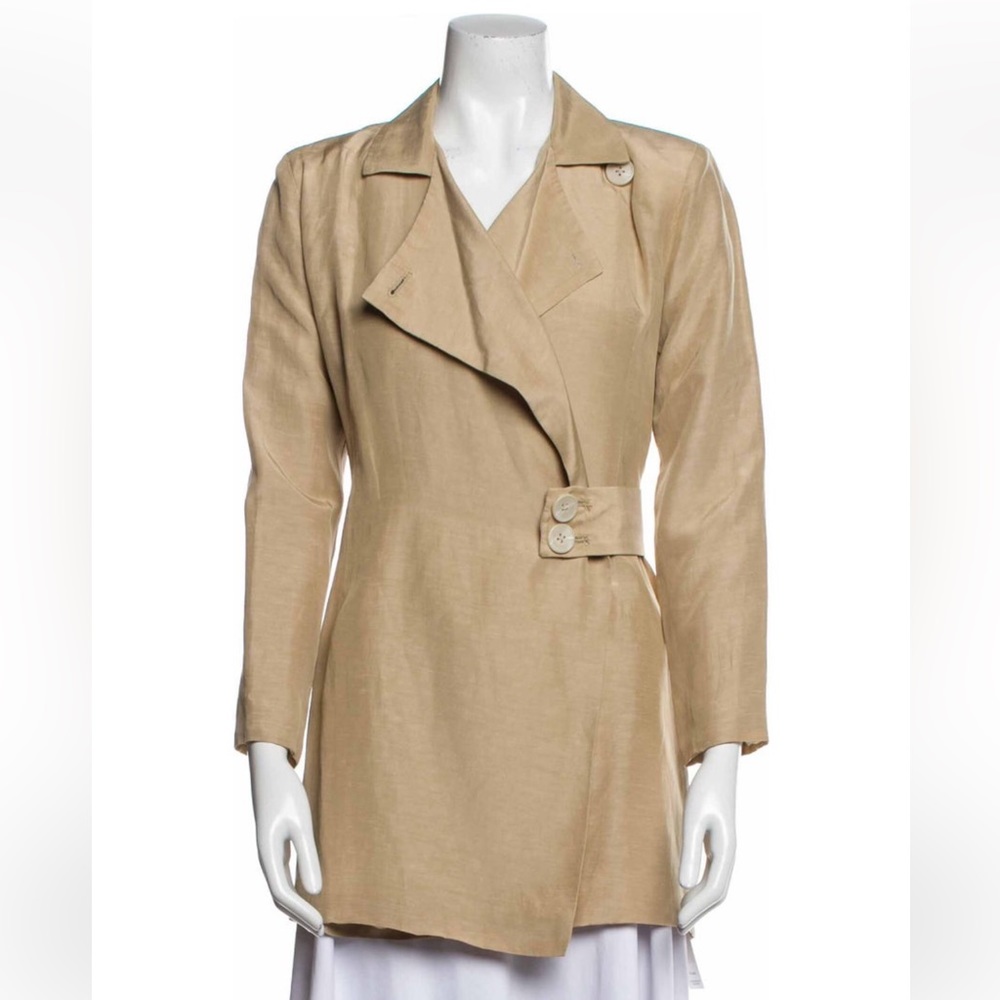 SIR the label linen coat